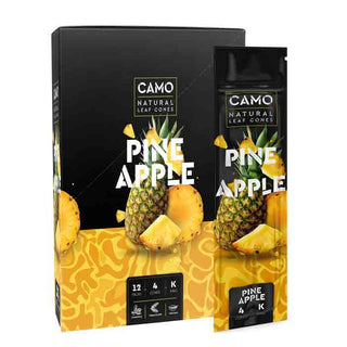 Camo Natural Leaf Cones Pineapple