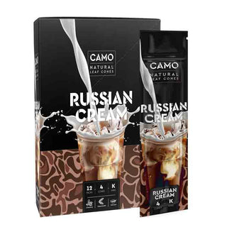 Camo Natural Leaf Cones Russian Cream