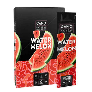 Camo Natural Leaf Cones Watermelon