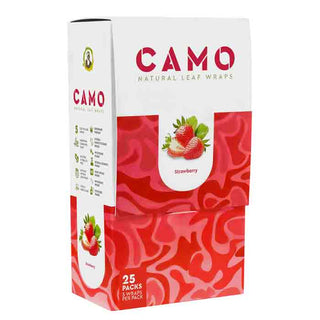 Camo Natural Leaf Wraps Strawberry
