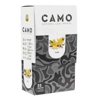 Camo Natural Leaf Wraps Vanilla