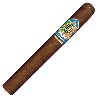 CAO cigar with a colorful label on a white background