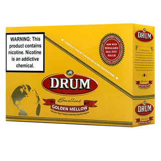 Drum Halfzware Shag Golden Mellow Pouch 1.14oz 12ct