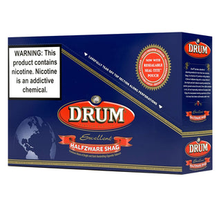 Drum Halfzware Shag Pouch 12ct