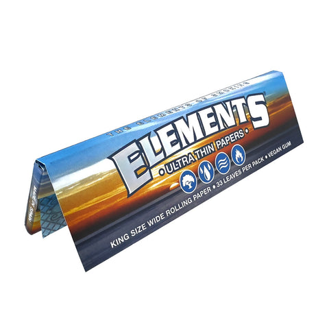 Elements King Size Wide Ultra Thin Rice Papers