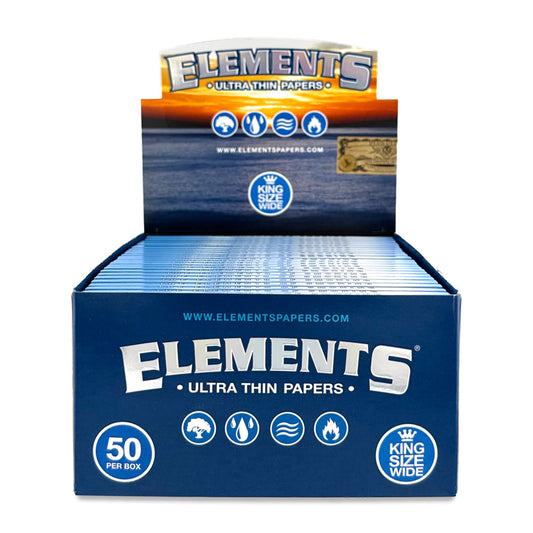 Elements King Size Wide Ultra Thin Papers