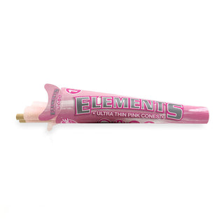 elements pink 1 1 4 pre rolled cones 6