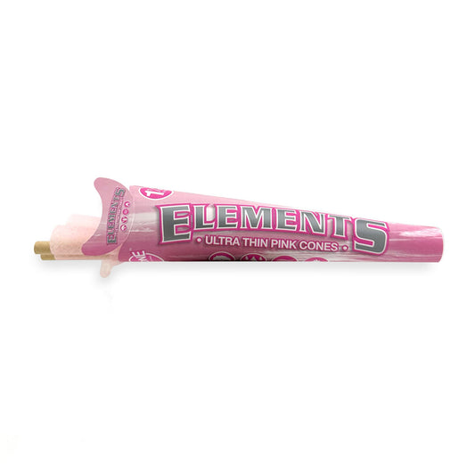 Elements Pink 1 1/4 Pre Rolled Cones (6)