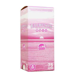 Elements King Size Pink Cones (75/Box)