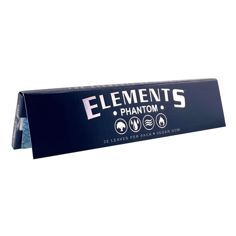 Elements Phantom King Size Slim Rolling Papers