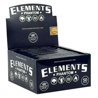 Elements Phantom King Size Wide Rolling Papers