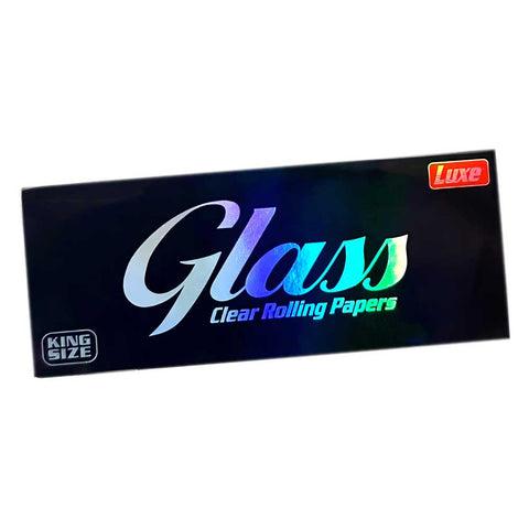 Glass King Size Clear Rolling Paper