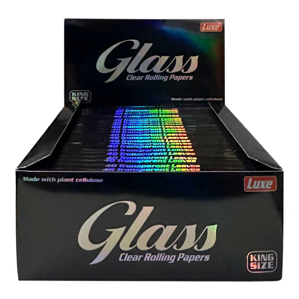 Glass King Size Clear Rolling Paper