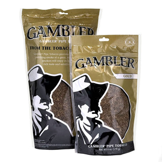 Gambler Gold Pipe Tobacco Bag
