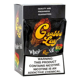 Grabba Leaf Cigar Wraps Red Gold Green Edition 10/1ct