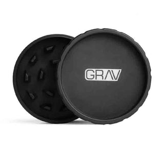 Grav Hemp Plastic 2pc Grinder