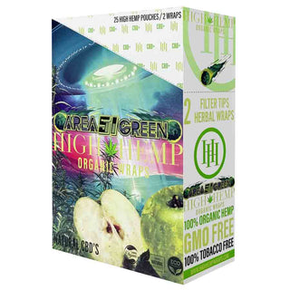 High Hemp Wraps Area 51 (25/2ct)