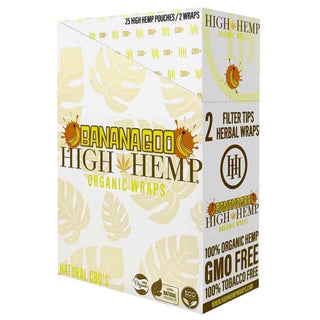 High Hemp Wraps Bananagoo (25/2ct)