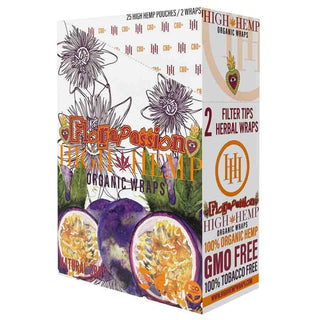 High Hemp Wraps Flora Passion (25/2ct)