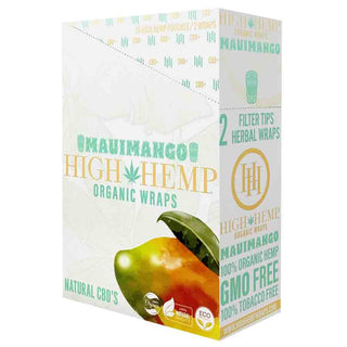 High Hemp Wraps Maui Mango (25/2ct)