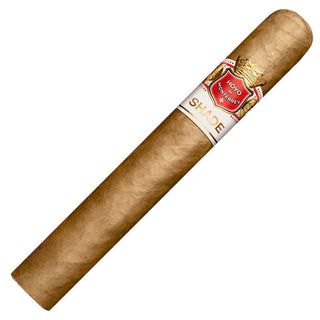 Hoyo De Monterrey Shade cigar with a red label on a white background
