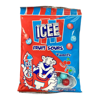 Icee Fruit Sours 4oz 12ct
