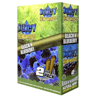 Juicy Hemp Wraps Black N Blueberry