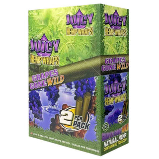 Juicy Hemp Wraps Grapes Gone Wild