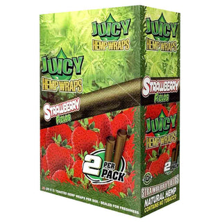 Juicy Hemp Wraps Strawberry Fields
