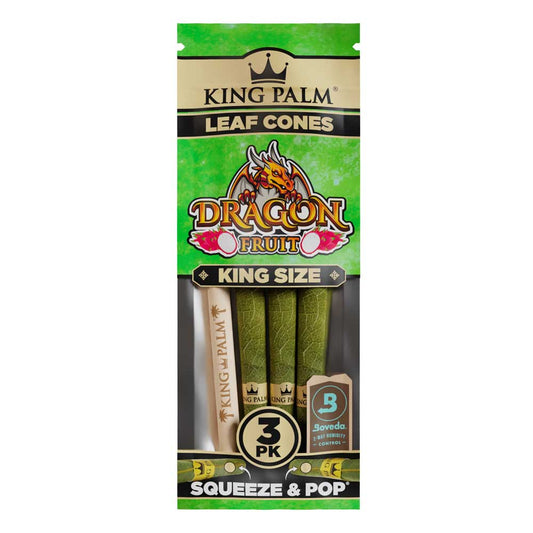 King Palm King Size Leaf Cones Dragon Fruit (15/3)