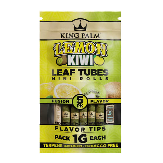 King Palm 5 Mini Rolls - Lemon Kiwi