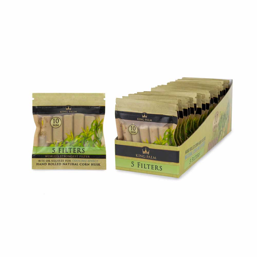 king palm corn husk filters