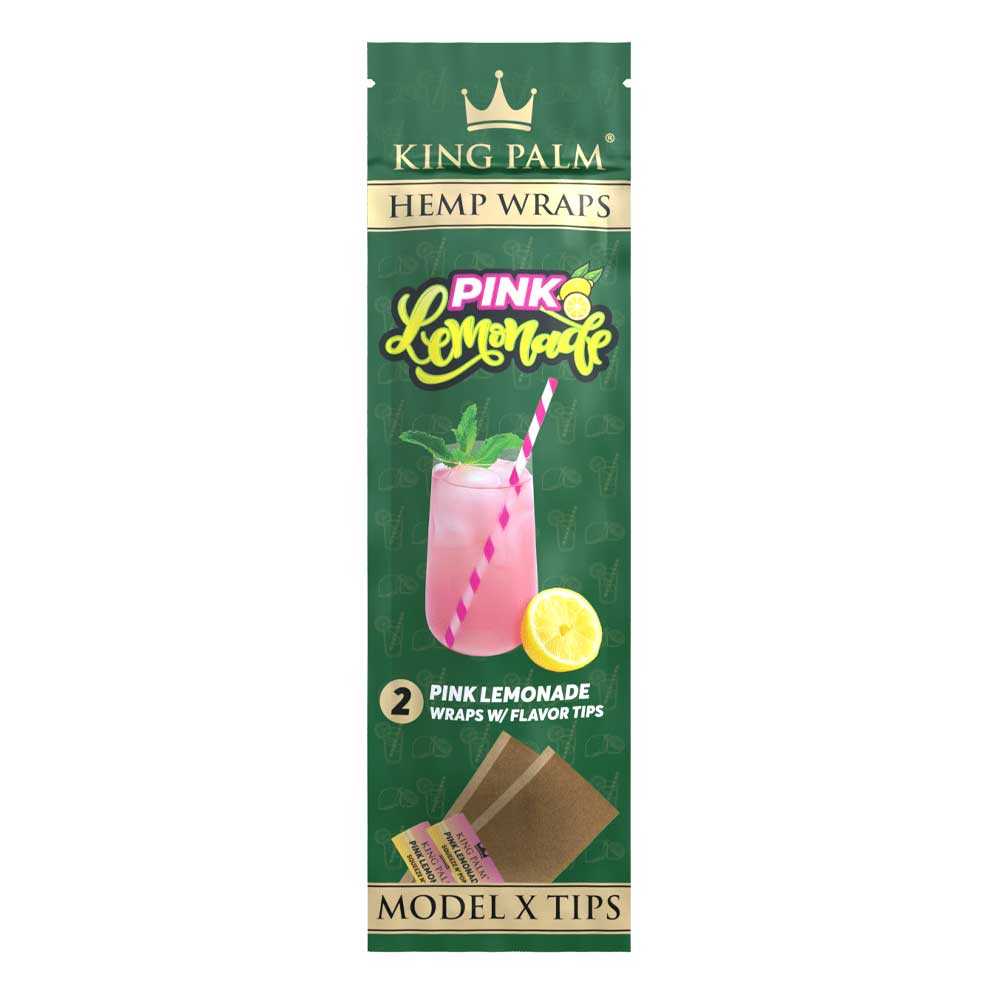 King Palm Hemp Wraps Pink Lemonade