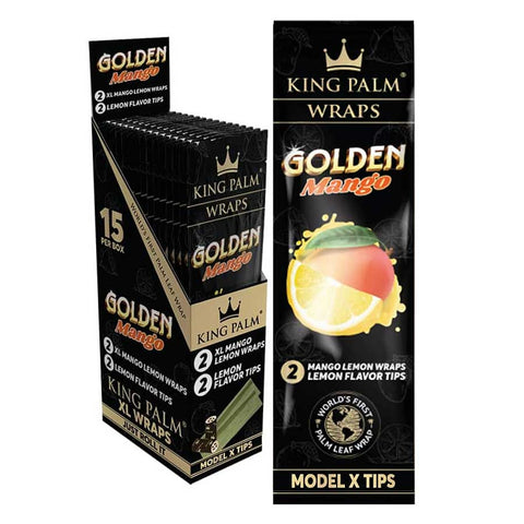 King Palm XL Wraps Golden Mango