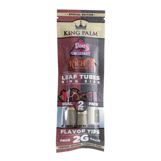 King Palm 2 King Rolls Dual Pack Pomegranate & Chocolate