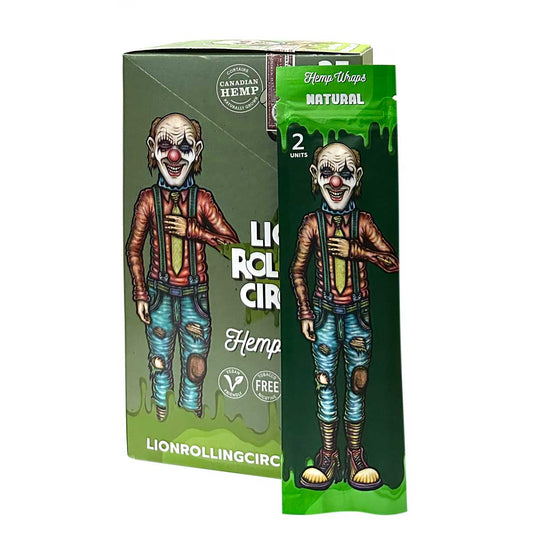 Lion Rolling Circus Hemp Wraps - Natural Flavor