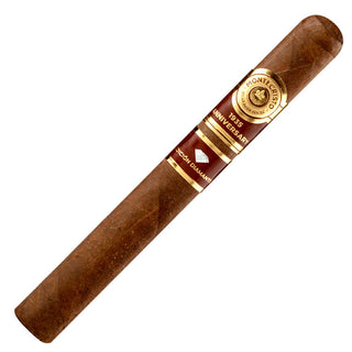 Cigar with Montecristo branding on a white background
