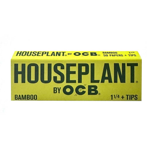 Houseplant by OCB Bamboo 1 1/4 Rolling Papers + Tips