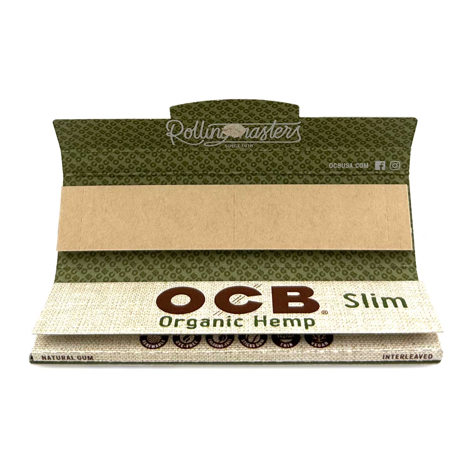 OCB Organic Slim non-blanchi - GB The Green Brand