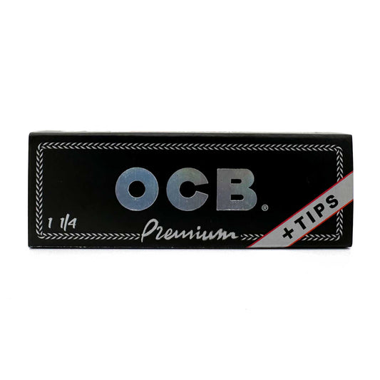 OCB Premium 1 1/4 Rolling Papers + Tips