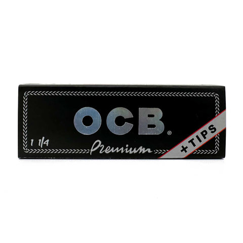 OCB Premium 1 1/4 Rolling Papers + Tips