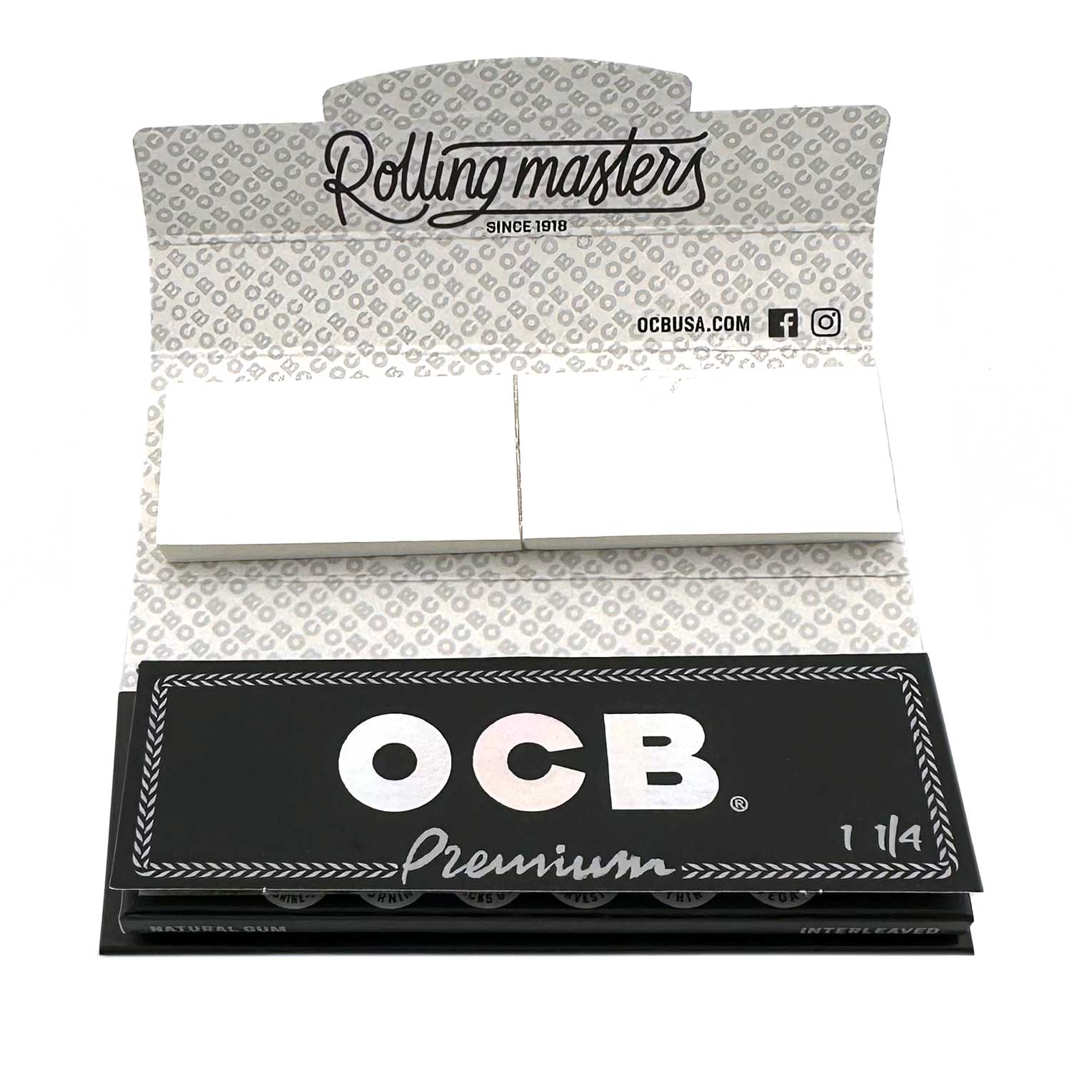 OCB Bamboo 1 1/4 Size Pre Rolled Cones (6 Pack) – matchboxbros
