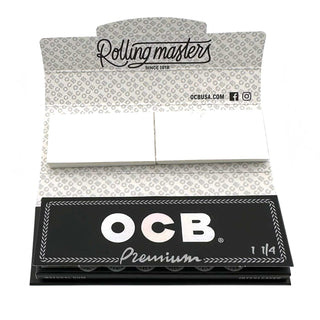 OCB Premium 1 1/4 Rolling Papers + Tips