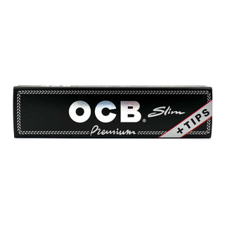 ocb premium king slim paper tips