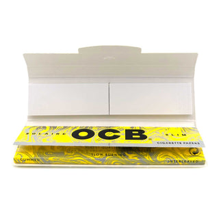 OCB Paper Solaire King Size Slim Rolling Papers + Tips