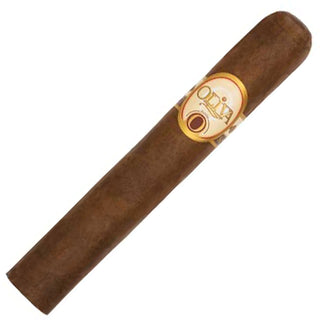Oliva Serie O cigar with a gold band featuring a logo on a white background