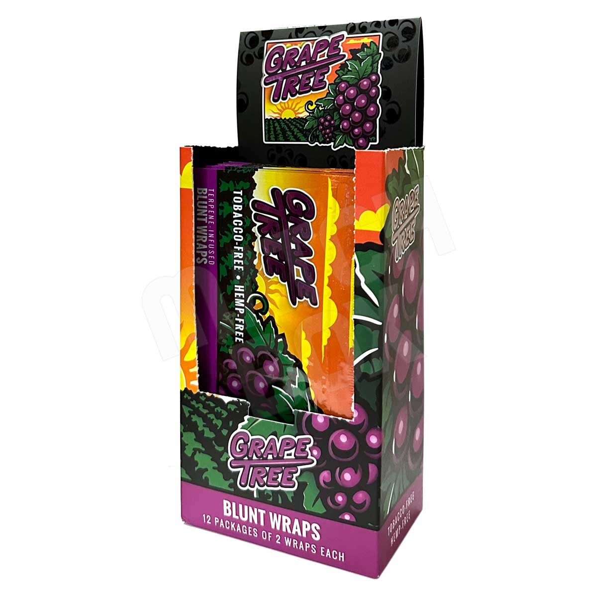 Orchard Beach Blunt Wraps - Grape Tree