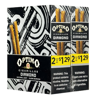 Optimo Diamond Natural Leaf Cigarillos (30/2ct)