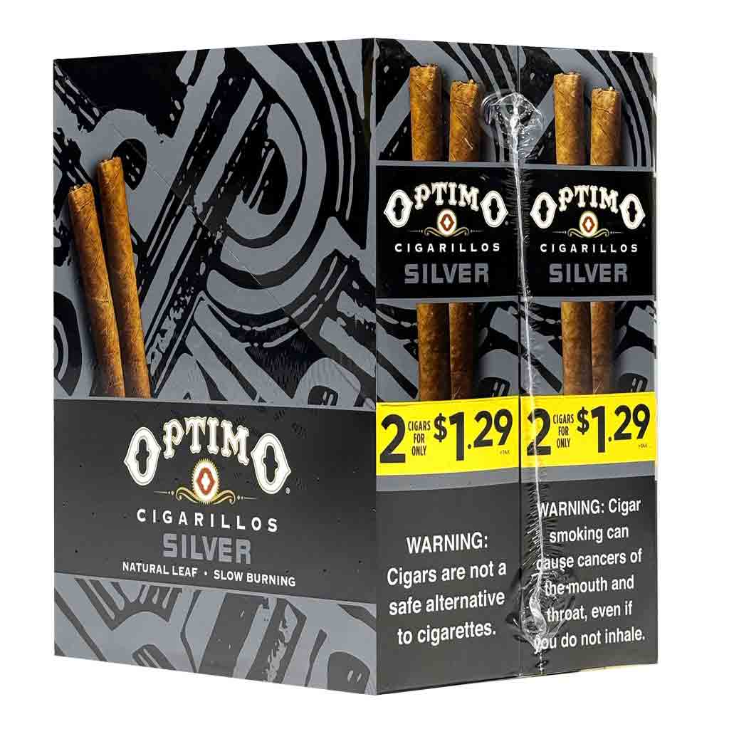 Optimo Silver Natural Leaf Cigarillos (30/2ct) – MATCHBOXBROS.COM