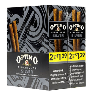 Optimo Silver Natural Leaf Cigarillos (30/2ct)